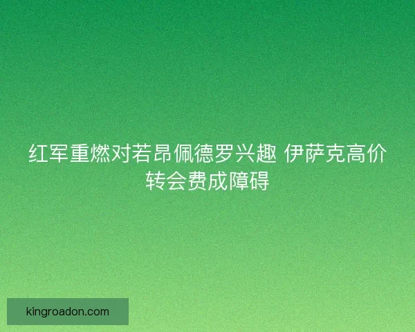 红军重燃对若昂佩德罗兴趣 伊萨克高价转会费成障碍