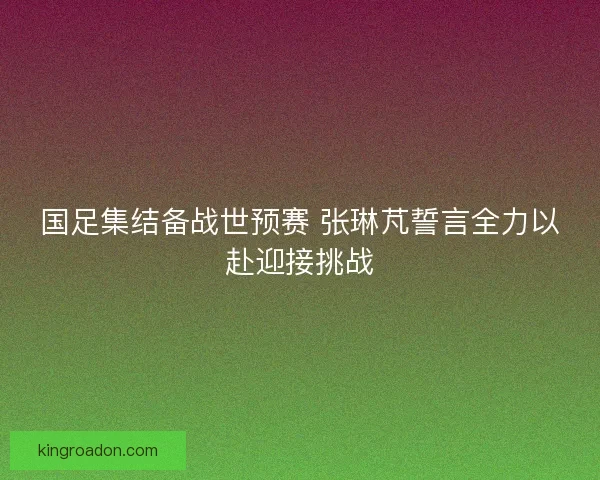 国足集结备战世预赛 张琳芃誓言全力以赴迎接挑战