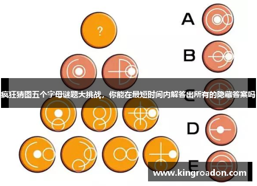 疯狂猜图五个字母谜题大挑战，你能在最短时间内解答出所有的隐藏答案吗